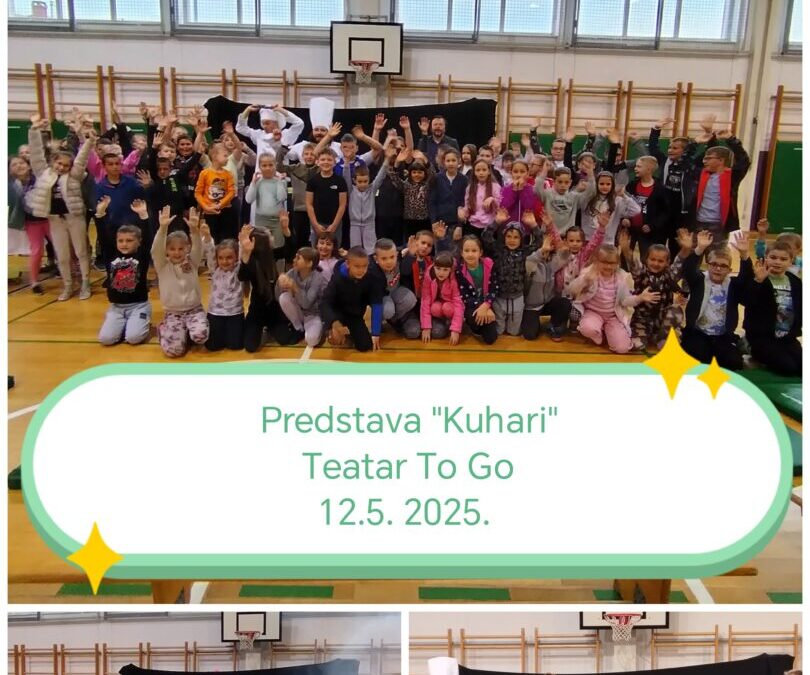 Gostovanje Teatra To Go u našoj školi