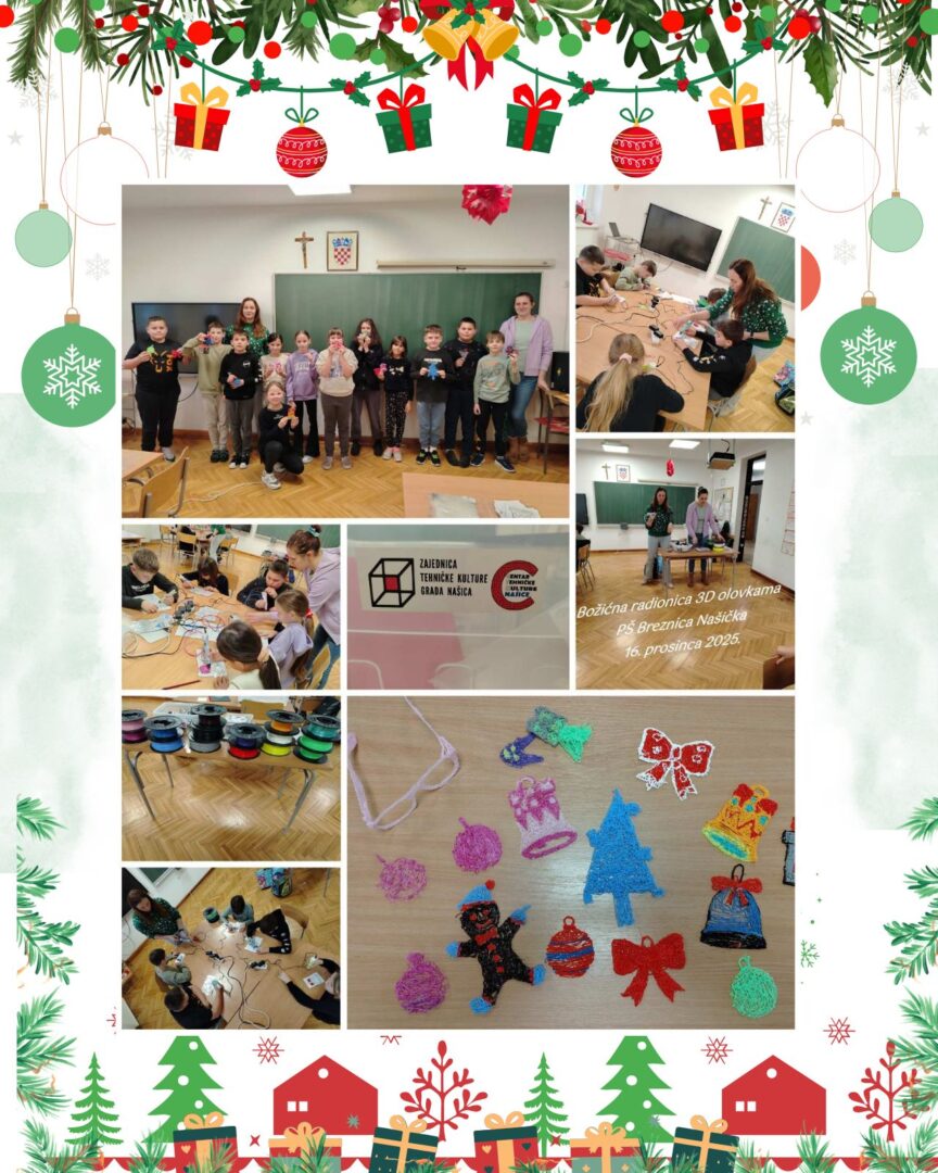 Božićna radionica 3D olovkama